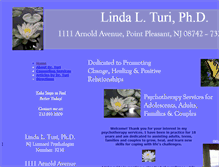 Tablet Screenshot of dr-linda-turi.com